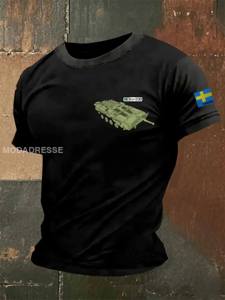 Avslappnad T-shirt som bild / S