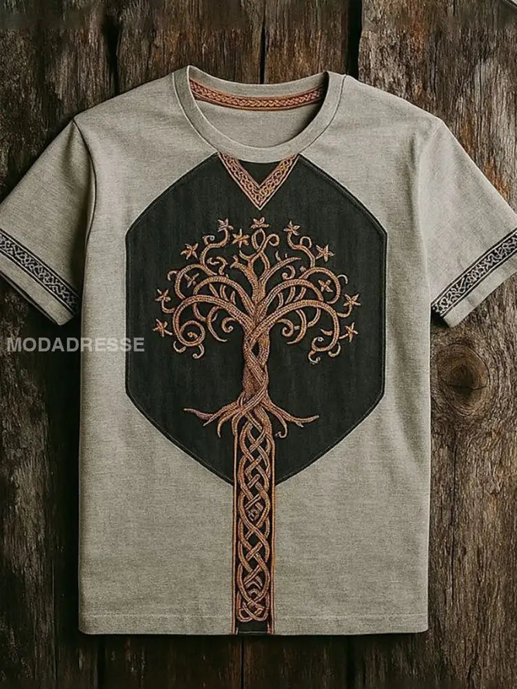 Herrens Viking T shirt som bild / S