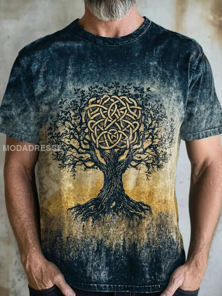 Herrens Viking T-shirt som bild / S