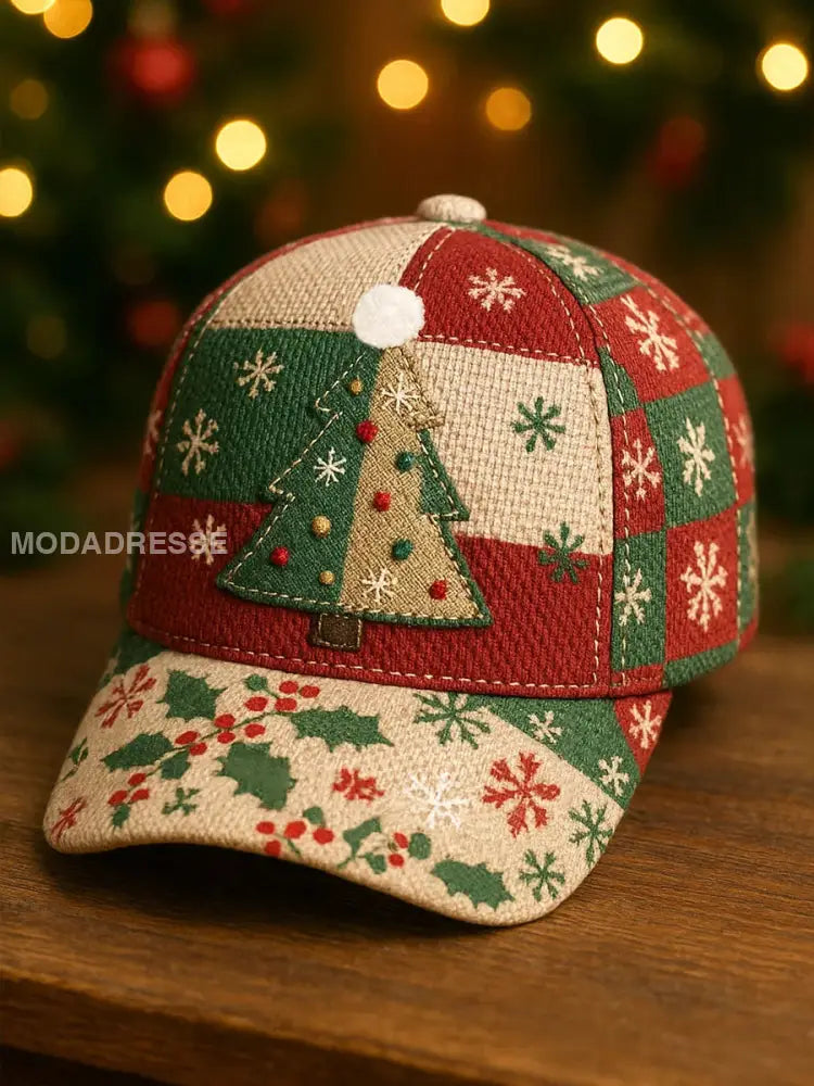 Julgran konst utskrift Casual Unisex hatt som bild / ONE
