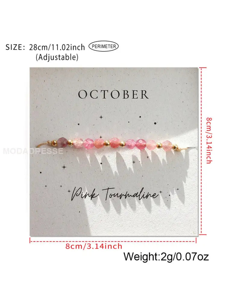 Kvinnors bröstcancer rosa justerbar armband