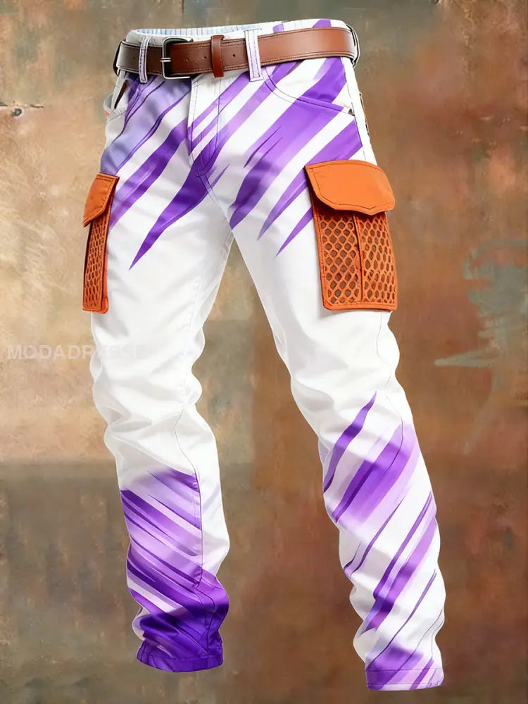 Mäns Retro Business Style Casual Work Byxor B / S