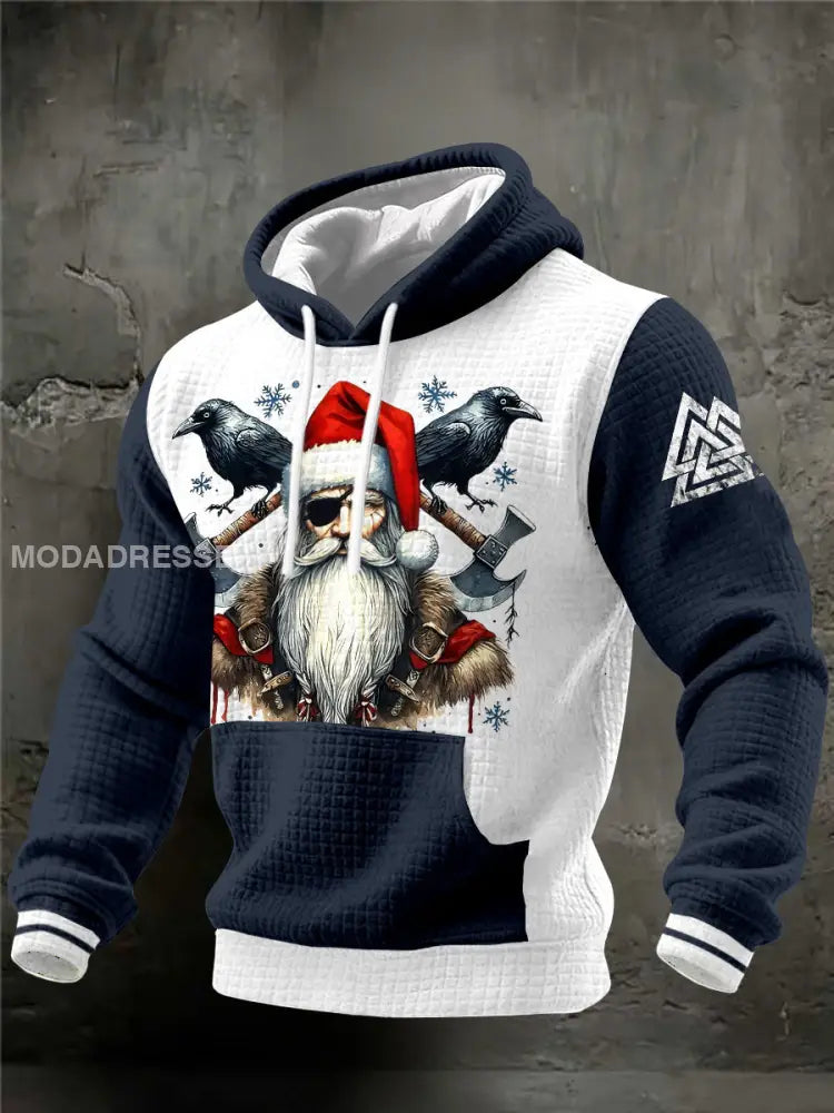 Mäns vikingade jultomten blå sjöfart / S