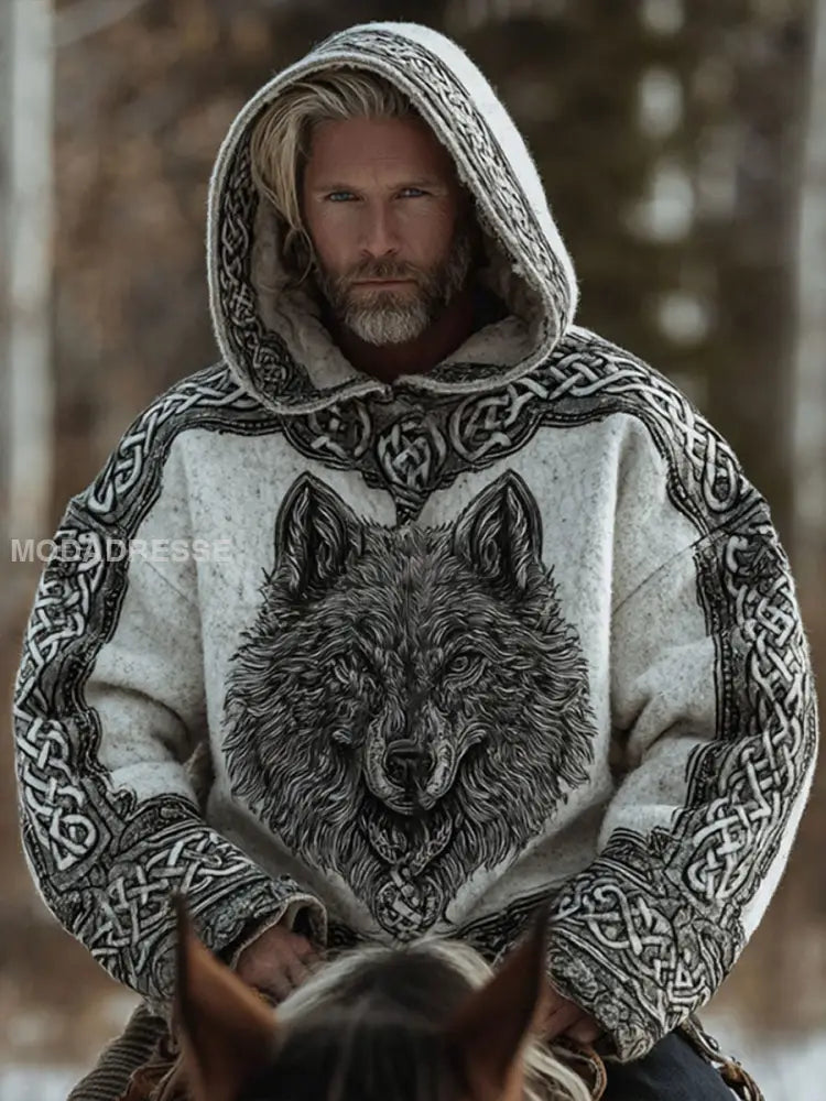 Mäns vikingatta som bild / S
