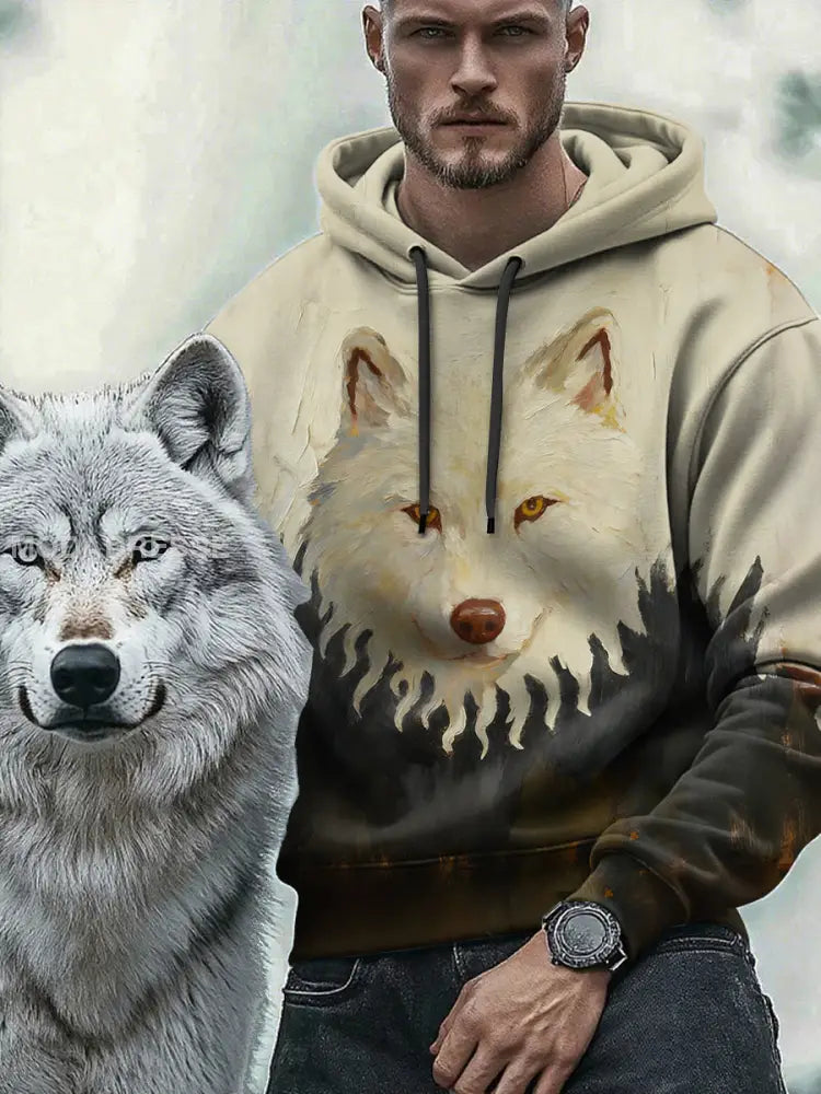 Mäns vikingatta som bild / S
