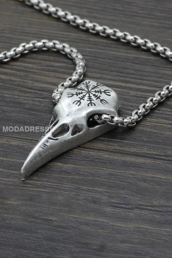 Skull näbb Pendel halsbandet