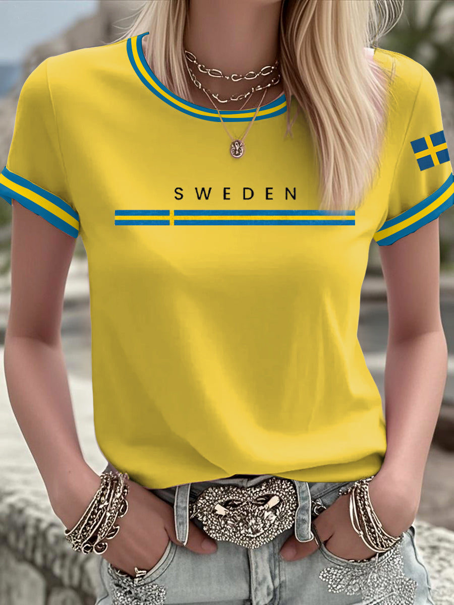 Kvinnors konst Tryckt T-shirt