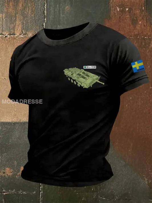 Avslappnad T-shirt som bild / S