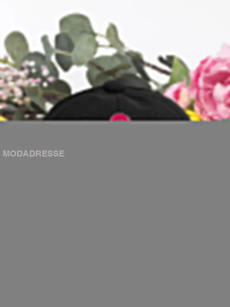 Bröstcancer rosa band unisex hatta svart / ONE