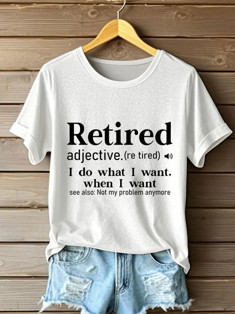 Dampensionering T-shirt vit / S