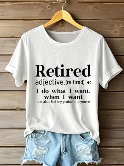 Dampensionering T-shirt vit / S