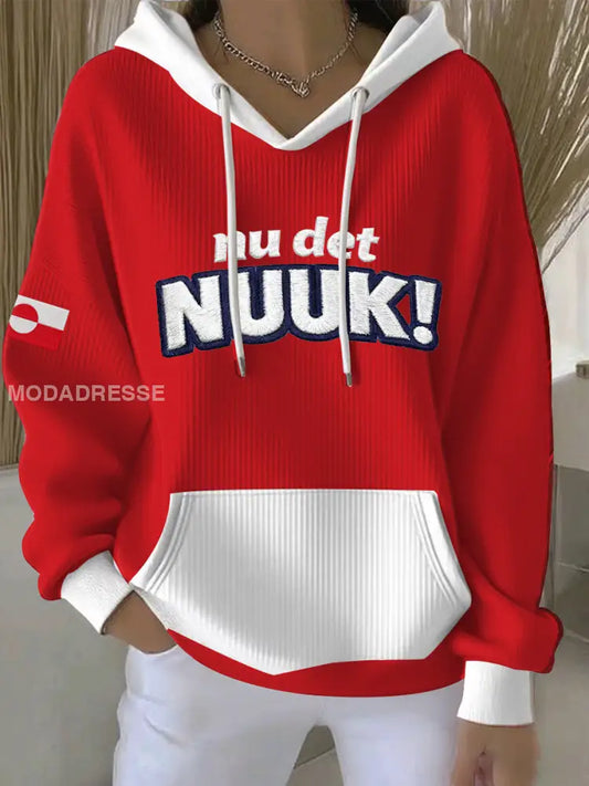 Grønland Kvinder Hoodies rød / S
