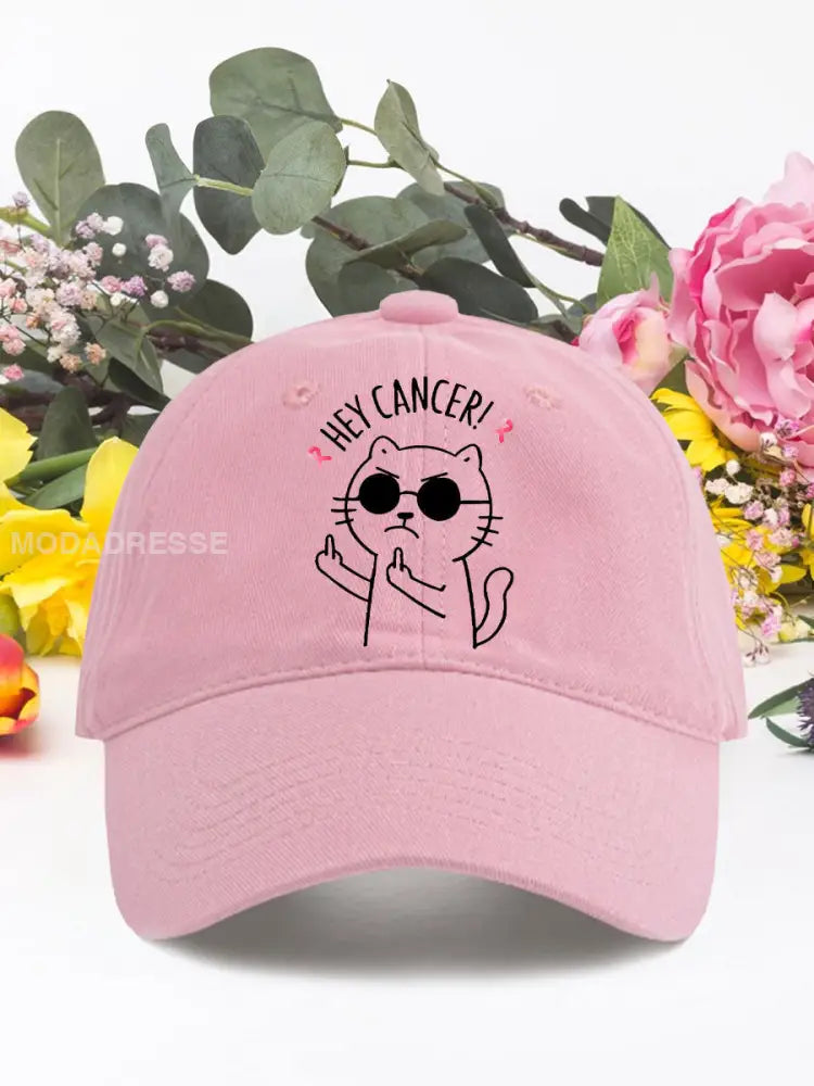 Hej cancer bröstcancer neutrala hattar. rost / ONE