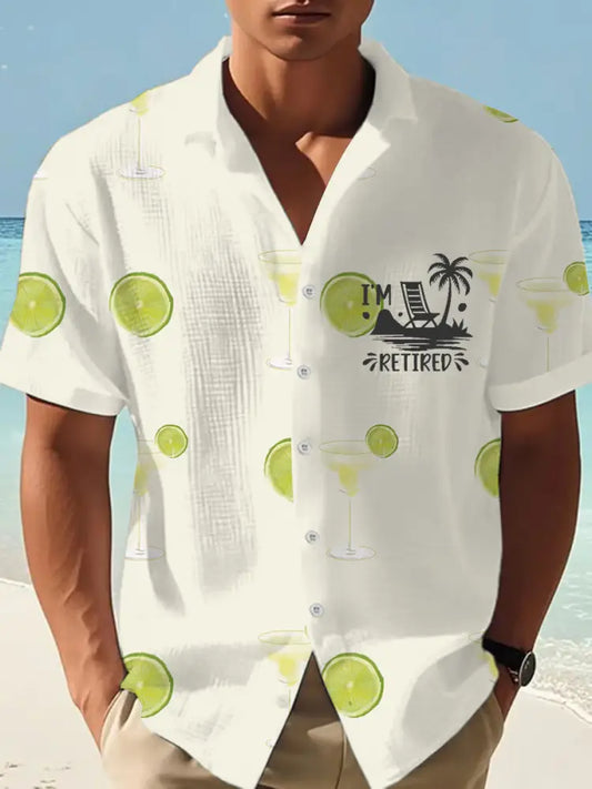 Herrens Jimmy Buffett Dag våffle tröja som bild / S