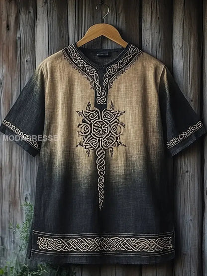 Herrens Viking T-shirt Apricot / S