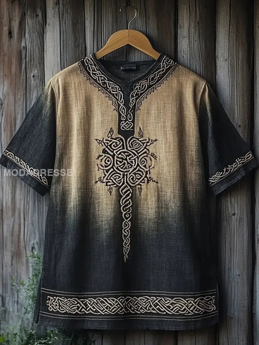 Herrens Viking T-shirt Apricot / S