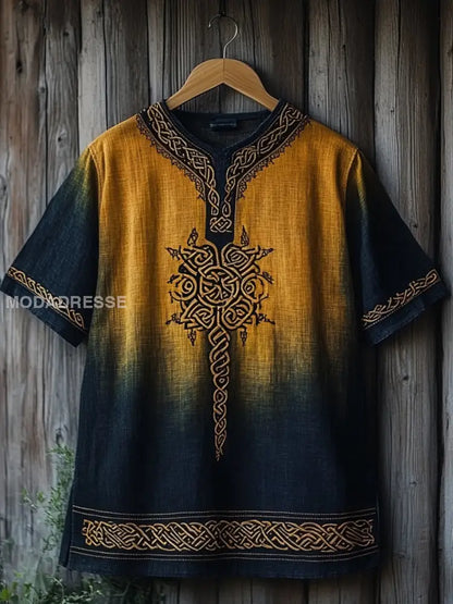 Herrens Viking T-shirt Khaki / S