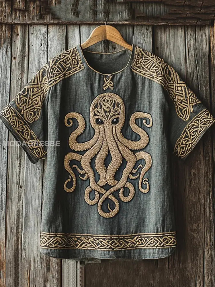 Herrens Viking T-shirt som bild / S