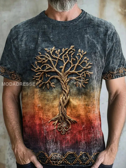 Herrens Viking T-shirt som bild / S