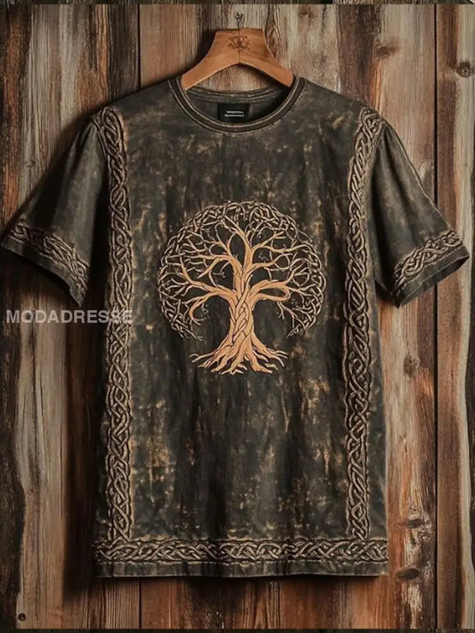 Herrens Viking T shirt som bild / S