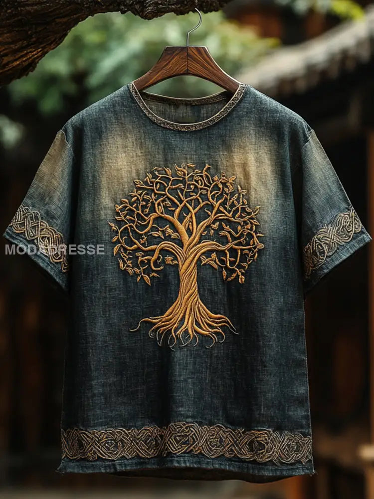 Herrens Viking T shirt som bild / S