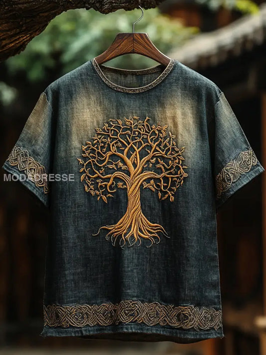 Herrens Viking T shirt som bild / S