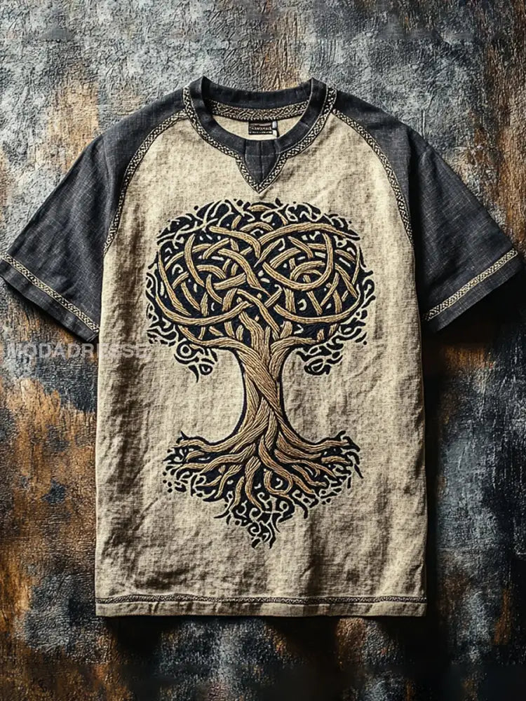 Herrens Viking T shirt som bild / S