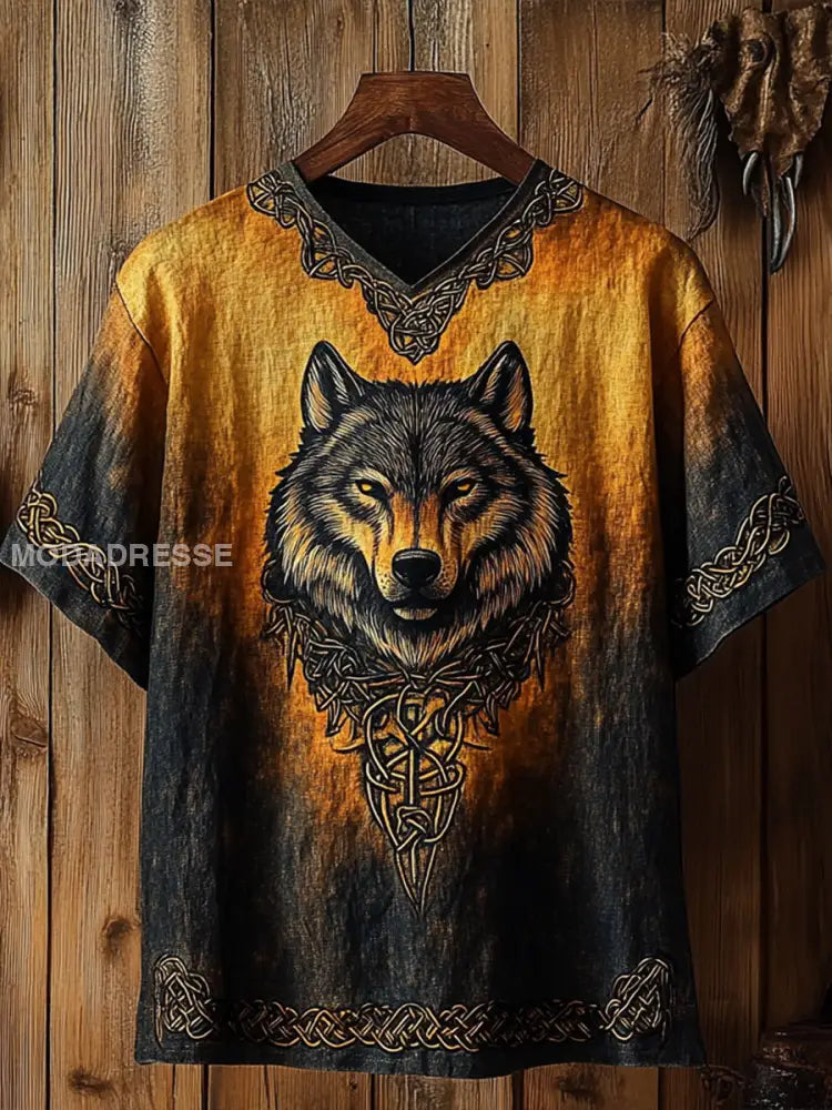 Herrens Viking T-shirt som bild / S