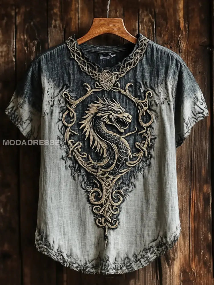 Herrens Viking T-shirt som bild / S