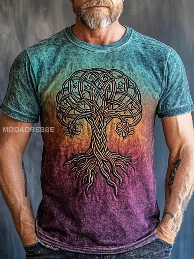 Herrens Viking T-shirt som bild / S