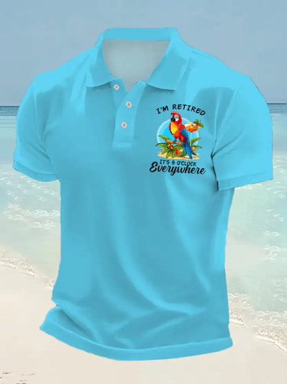 Jag är pensionerad. blå / S
