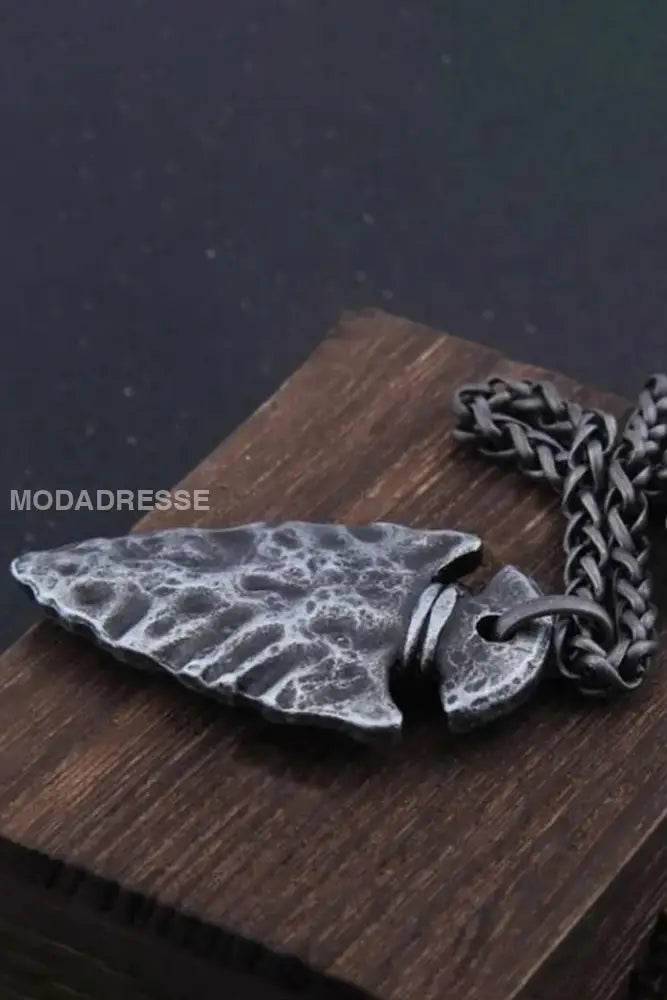 Kompass Hjälm Pendant Halsbande