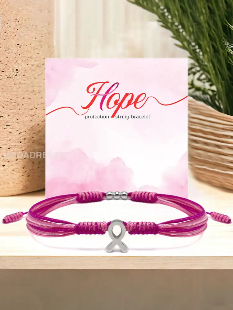 Kvinnor bröstcancer rosa armband runk / ONE