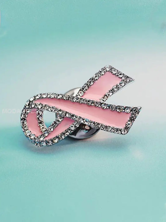 Kvinnor bröstcancer rosa band broschor runk / ONE