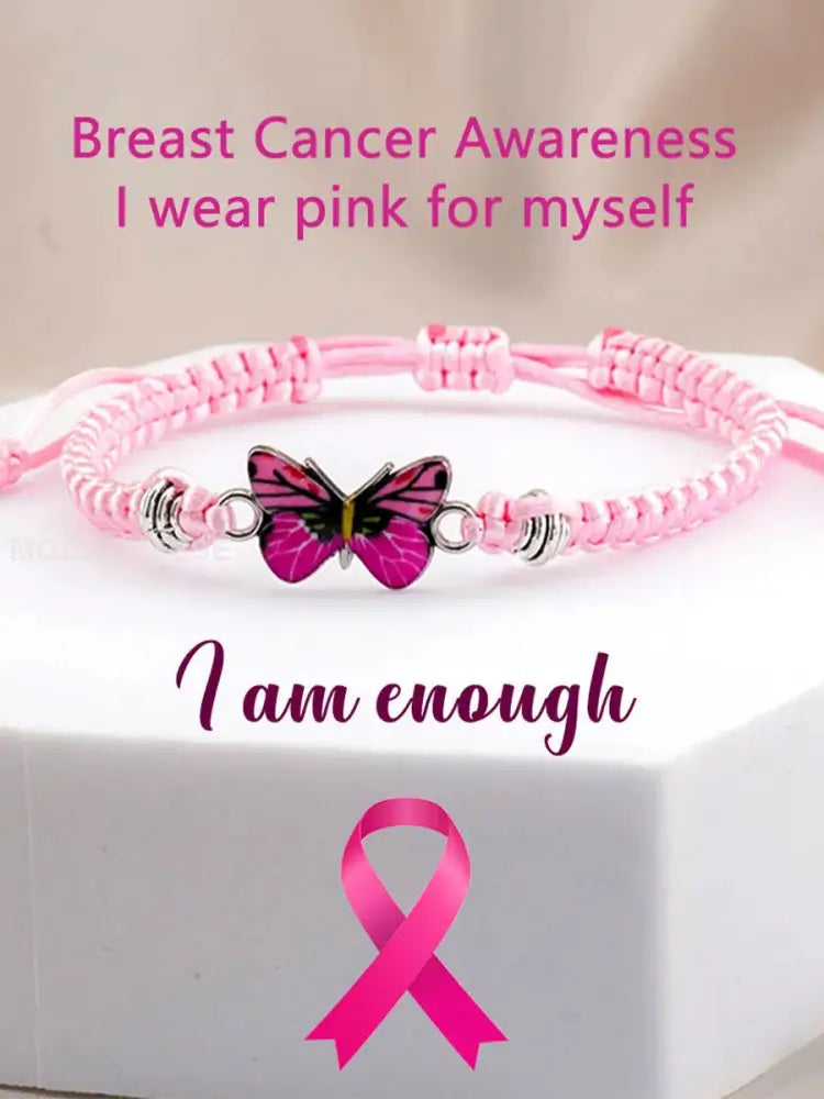 Kvinnors bröstcancer armband runk / ONE