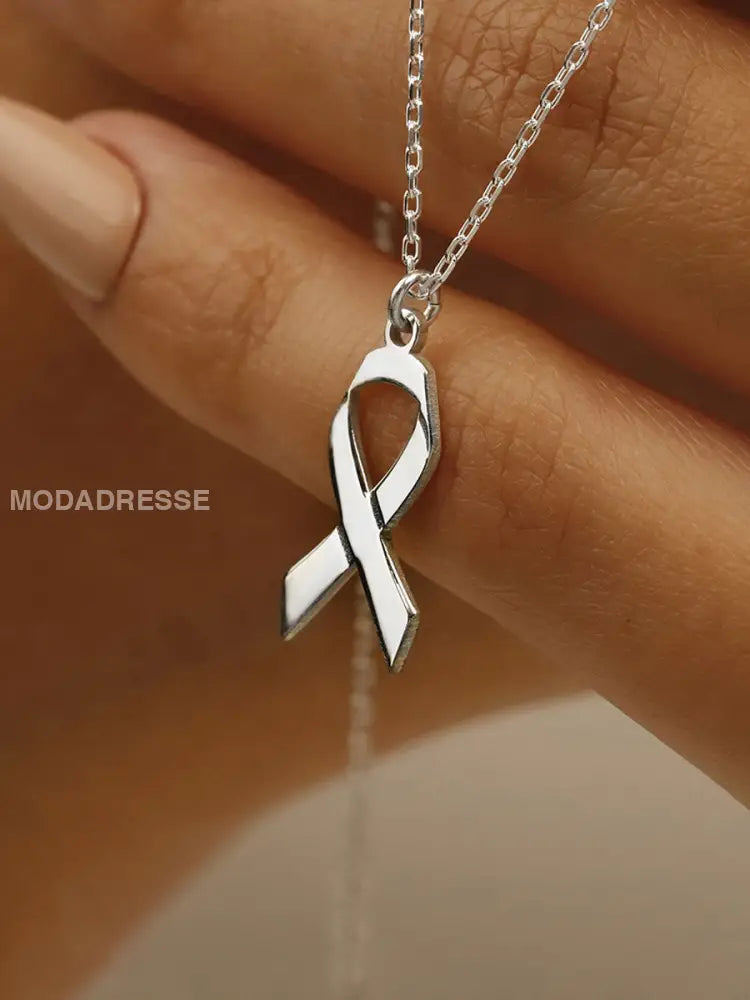 Kvinnors bröstcancer halsband.