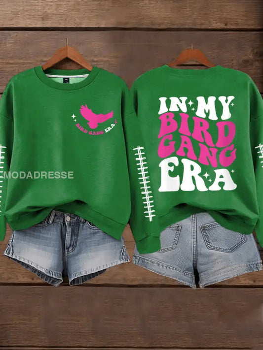Kvinnors bröstcancer medvetenhet Månad Fotboll fans Sweatshirt grön / S