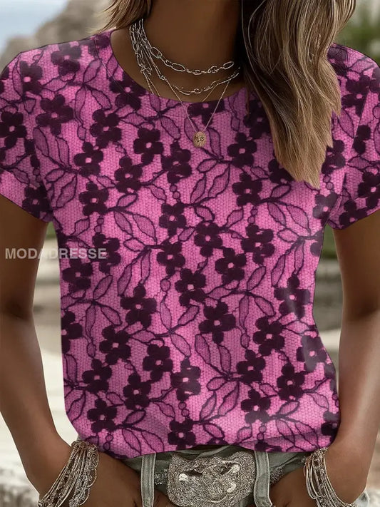 Kvinnors bröstcancer medvetenhet Rosa oktober kortärmade T shirta runk / S