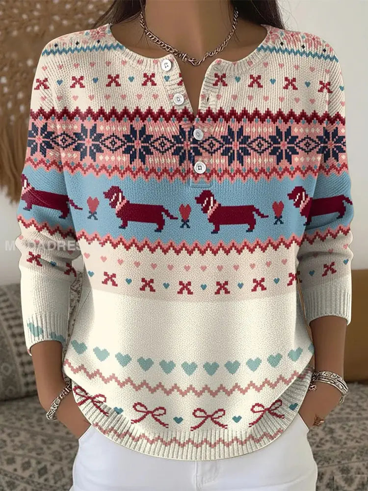 Kvinnors jul Havhundar Skriv topp som bild / S