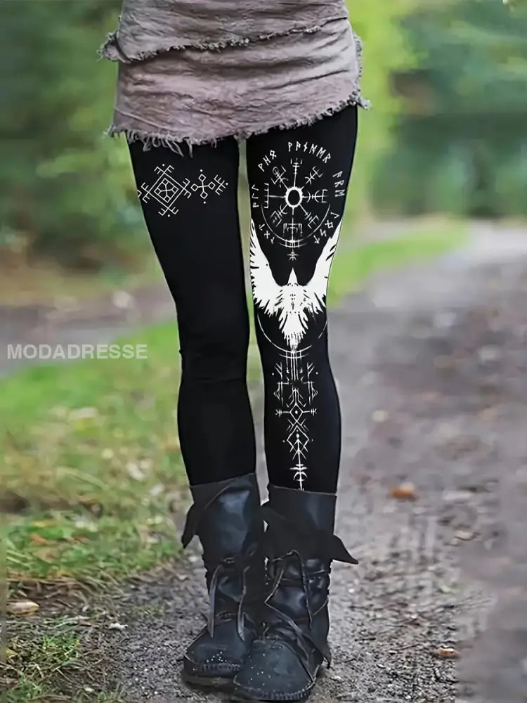 Kvinnors vikingarg svart / S