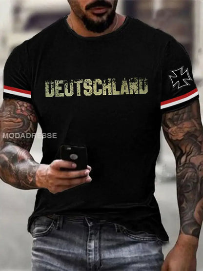Mäns Deutschland Reichskriegsflagge Das ist meine Fahne Muskelshirt