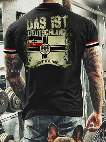 Mäns Deutschland Reichskriegsflagge Das ist meine Fahne Muskelshirt svart / S