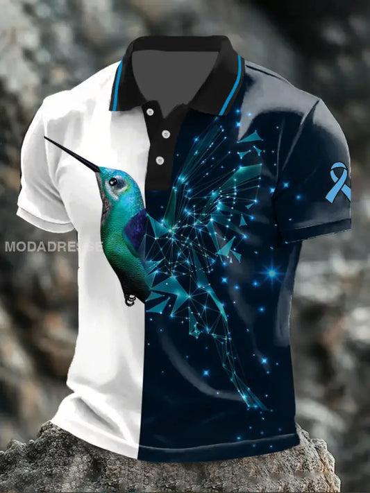 Mäns prostatacancer Hummingbird topp som bild / S