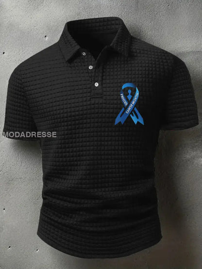 Mäns prostatacancer medvetenhet Skriv ut Casual T shirt svart / S
