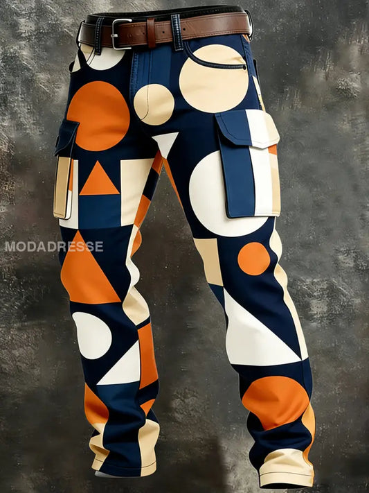 Mäns Retro Business Style Casual Work Byxor A / S