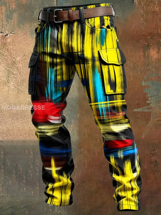 Mäns Retro Business Style Casual Work Byxor A / S