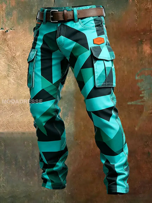 Mäns Retro Business Style Casual Work Byxor A / S