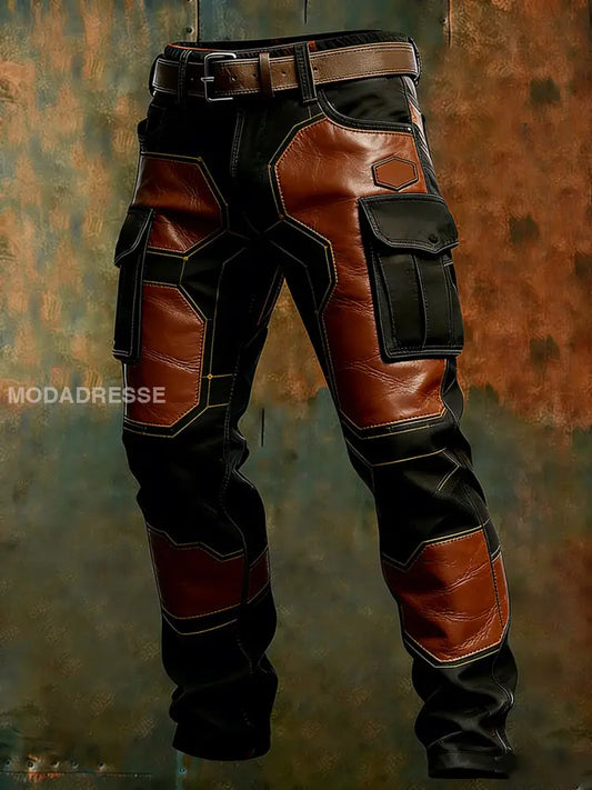 Mäns Retro Business Style Casual Work Byxor A / S