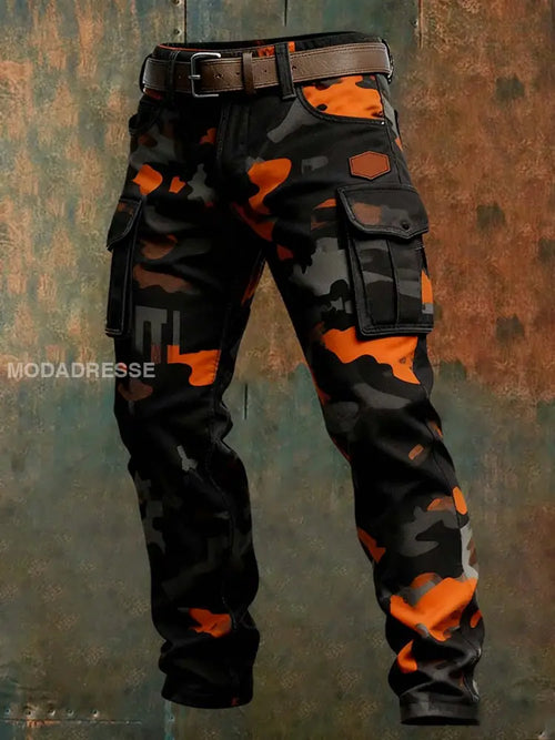 Mäns Retro Business Style Casual Work Byxor A / S