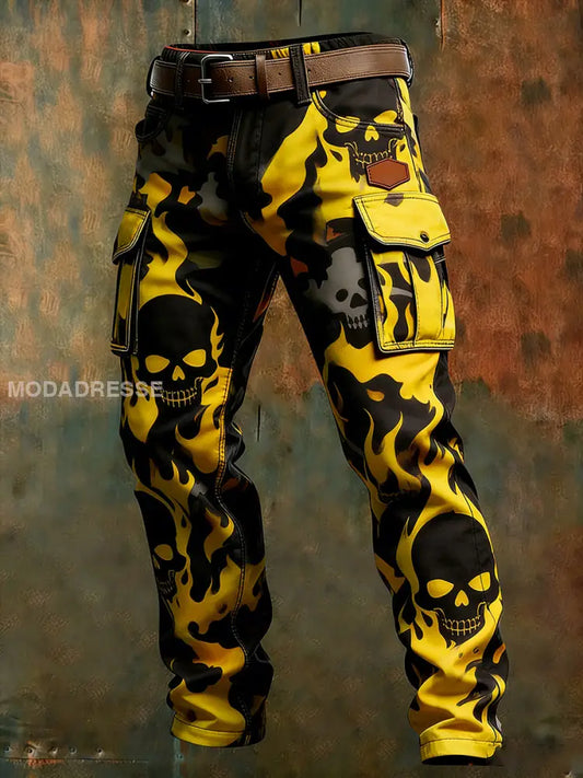 Mäns Retro Business Style Casual Work Byxor A / S